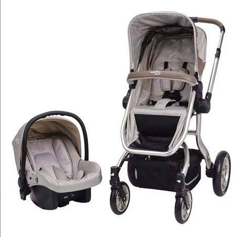 Carriola Para Bebé Premium Elite Beige